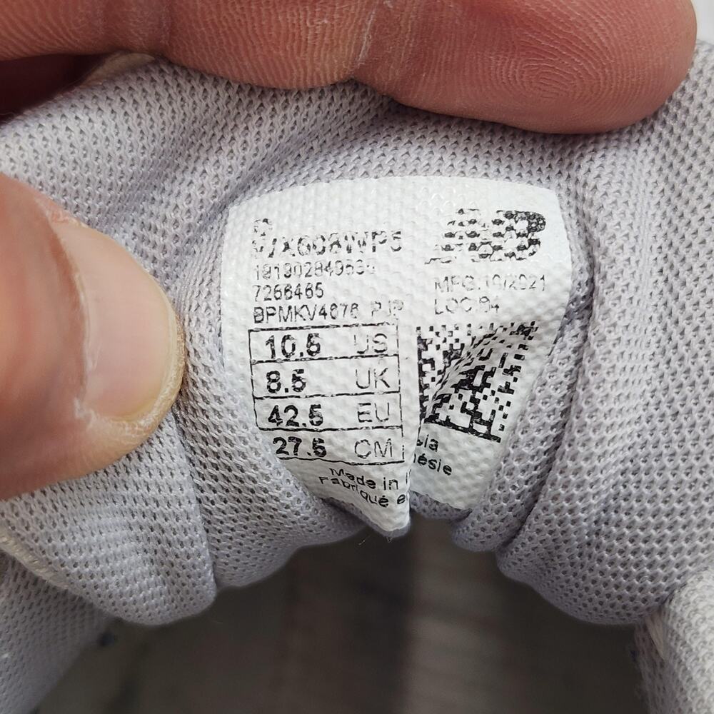 New Balance 608 Shoes Womens Size 10.5 White Pink Gray Leather ABZORB Walking - Picture 3 of 13